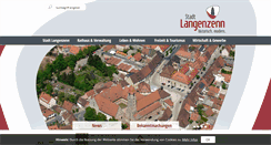 Desktop Screenshot of langenzenn.de